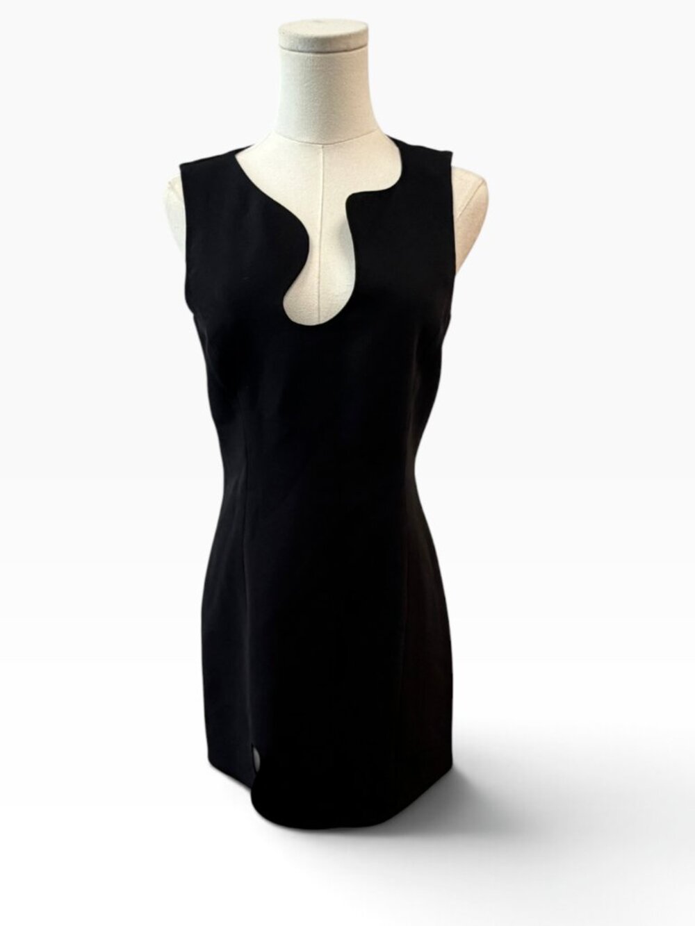 EUC Amanda Uprichard Puzzle Dress Black Cutout Mini Dress S